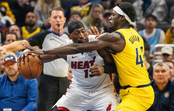 阿德巴约30+11+7+5断 哈利伯顿18+8 热火7人上双轻取步行者