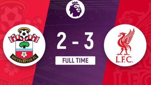 英超-南安普顿主场2-3负利物浦,萨拉赫双响,索博破门 英超-南安普顿主场2-3负利物浦,萨拉赫双响,索博破门