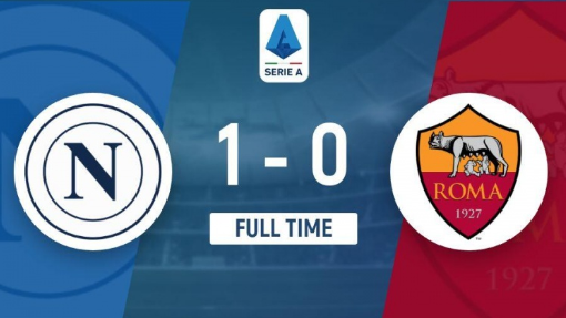 意甲-那不勒斯1-0罗马，卢卡库打入唯一进球