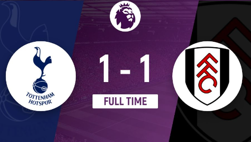 英超-热刺1-1战平富勒姆 约翰逊破门凯尔尼扳平