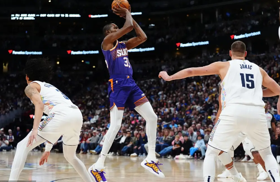 约基奇三节32+7 杜兰特23+9 波特12中10 掘金送太阳3连败