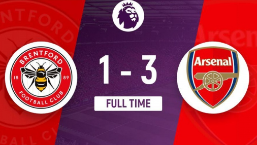 英超-阿森纳3-1逆转小蜜蜂取3连胜 热苏斯破门马丁内利建功