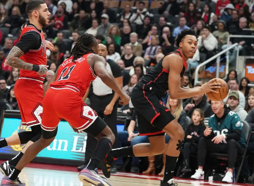 武切维奇21+12 怀特25分 巴恩斯20+10 公牛终结猛龙5连胜