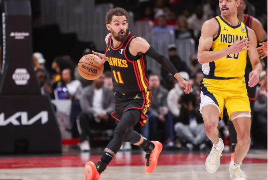 特雷-杨22+16 尼昂24+6 西卡35+9 老鹰3人20+力克步行者