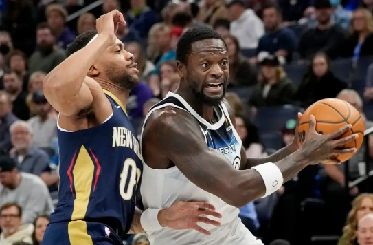 爱德华兹17+5 锡安缺阵 森林狼7人上双41分大胜复仇鹈鹕