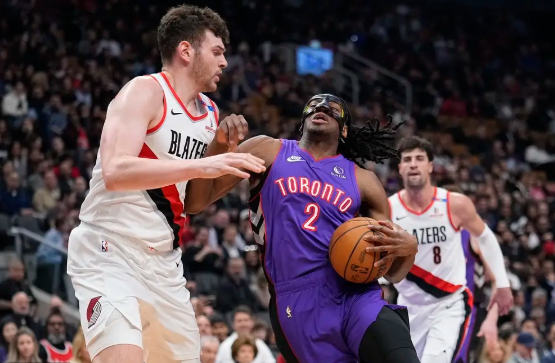 夏普36+6 阿夫迪亚26+15+6 巴雷特18分 开拓者生擒猛龙