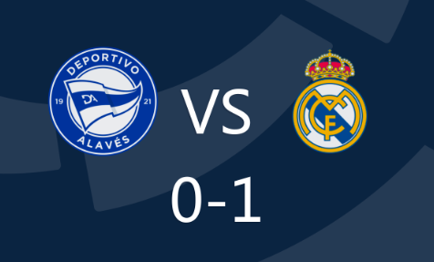 西甲-阿拉维斯主场0-1不敌皇马，姆巴佩染红，维尼造红