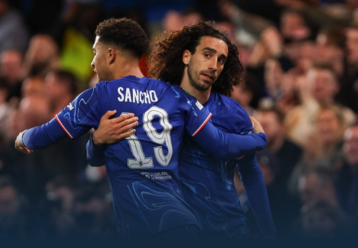 欧协联-切尔西1-2华沙莱吉亚总比分4-2进4强 桑乔助攻 库库破门